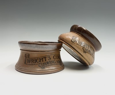 Lot 999 - Advertising - Two Royal Doulton salt glazed...