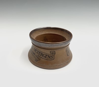 Lot 999 - Advertising - Two Royal Doulton salt glazed...