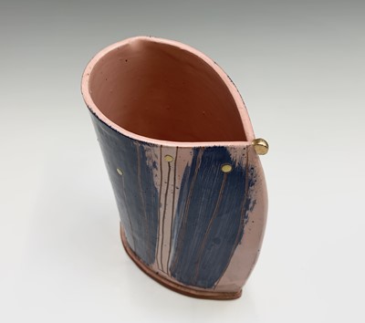 Lot 992 - Linda Styles, A contemporary ceramic vessel,...