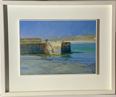 Lot 353 - Neil PINKETT (1958) Harbour Wall, St Michaels...