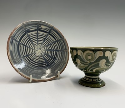 Lot 1055 - A Lakes Cornish Pottery Truro vase, with...