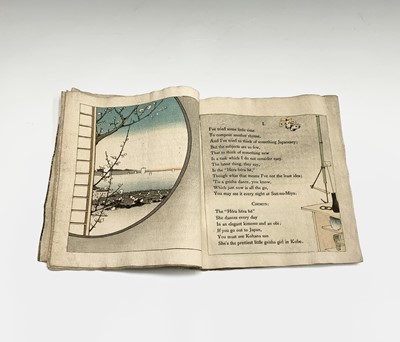 Lot 202 - A Japanese woodblock book entitled 'Kohana San'...