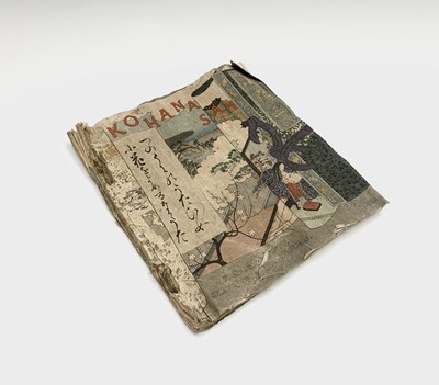 Lot 202 - A Japanese woodblock book entitled 'Kohana San'...