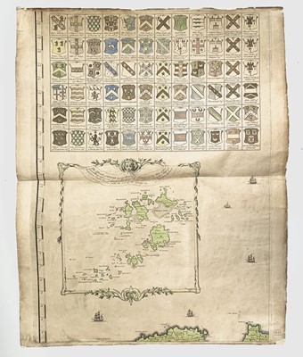 Lot 1252 - THOMAS MARTYN. 'A New and Accurate Map of the...