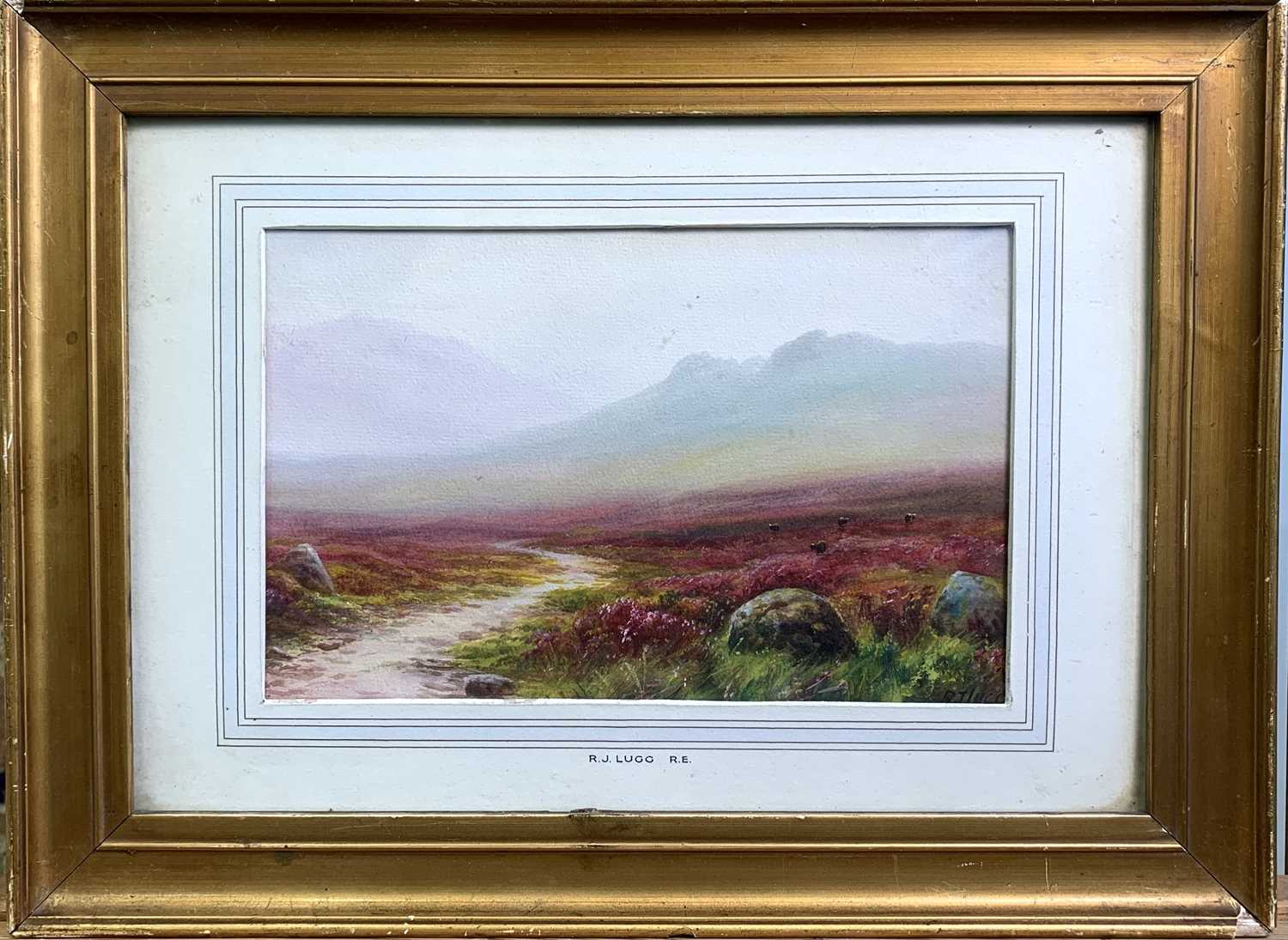 Lot 1432 - Robert James LUGG (1877-1951) Moorland...