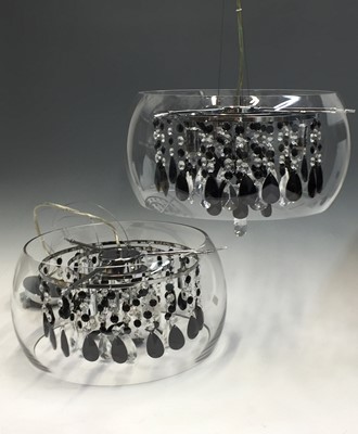 Lot 272 - A pair of contemporary Dar lighting ceiling...