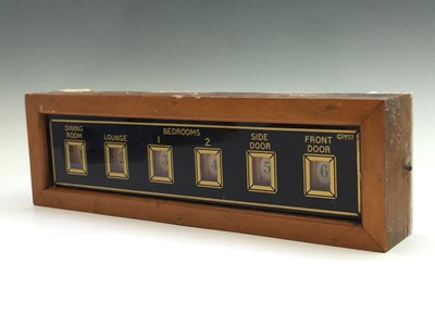 Lot 217 - A Gents of Leicester six aperture service bell...