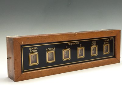 Lot 217 - A Gents of Leicester six aperture service bell...