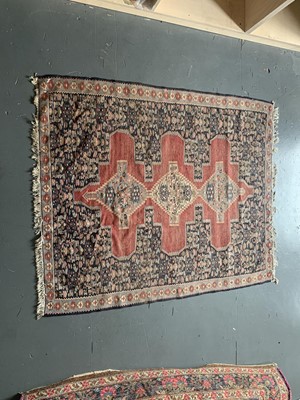 Lot 1235 - A Senna Kelim rug, early-mid 20th century,...