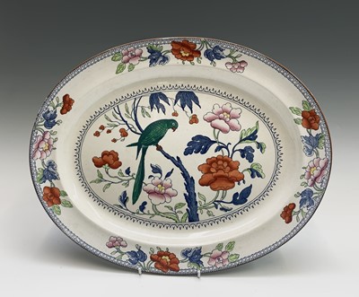 Lot 1047 - Two Booths Silicon China graduated 'Green...