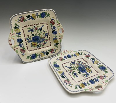 Lot 1047 - Two Booths Silicon China graduated 'Green...