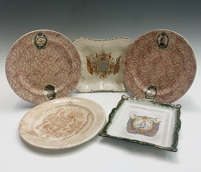 Lot 1017 - A pair of Queen Victoria Golden Jubilee...