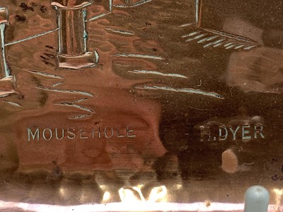 Lot 307 - Herbert Dyer, A small Arts and Crafts copper...