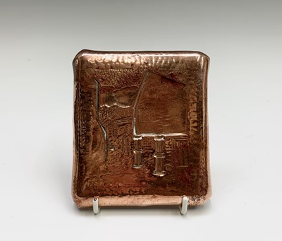 Lot 307 - Herbert Dyer, A small Arts and Crafts copper...