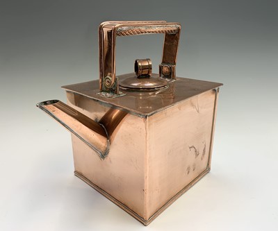 Lot 239 - An Unusual copper ship's kettle, late 19th...