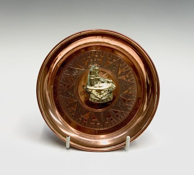 Lot 338 - A quantity of copperware, including a...