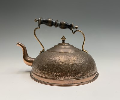 Lot 340 - Copperware, including a heavy Eastern kettle,...