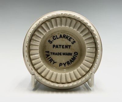 Lot 1053 - An S Clarke's patent fairy pyramid pottery...