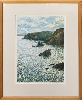 Lot 1399 - Robert Jones Two signed prints Fishing Cove &...