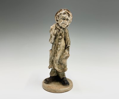 Lot 1062 - A Norman Underhill pottery figure group...