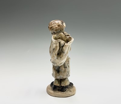 Lot 1062 - A Norman Underhill pottery figure group...