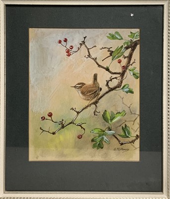 Lot 1417 - George Morrison Reid HENRY (1891-1983) Bird on...