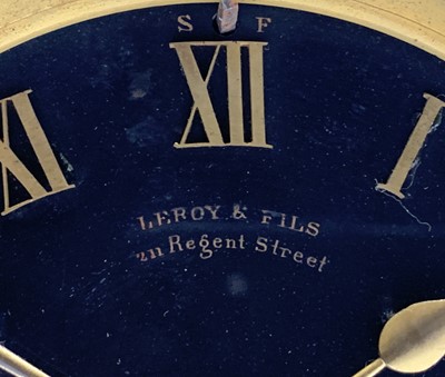 Lot 2923 - A 19th century French black slate mantel clock,...