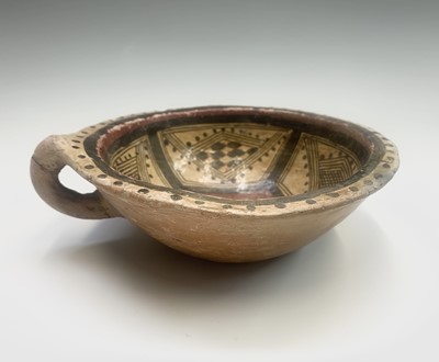 Lot 1074 - A North African Berber pottery bowl, 18th/19th...