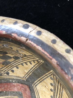 Lot 1074 - A North African Berber pottery bowl, 18th/19th...