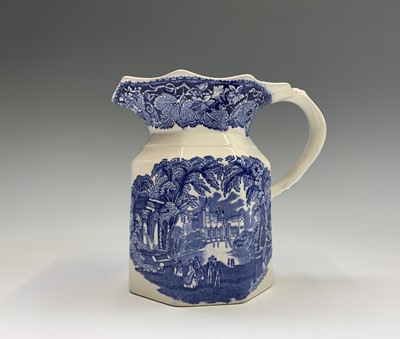 Lot 1065 - Two Mason's ironstone jugs, circa 1900, height...