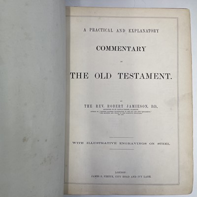 Lot 117 - HOLY BIBLE. 'A Practical and Explanatory...