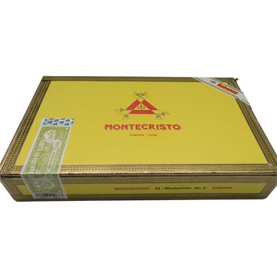 Lot 81 - A sealed box of twenty five Montecristo No.2...