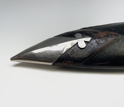 Lot 1031 - A 20th century Indian made Kukri, the curved...