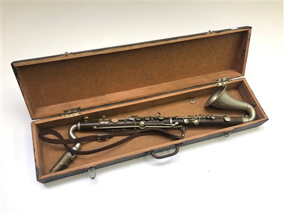 Lot 523 - An alto saxophone, with associated case.