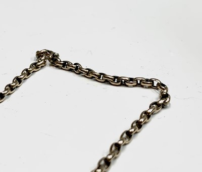 Lot 298 - A gold necklace 50cm 6.8gm