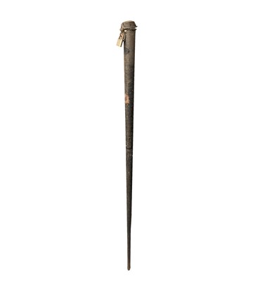 Lot 263A - A snooker cue, overall length 146cm, in metal...