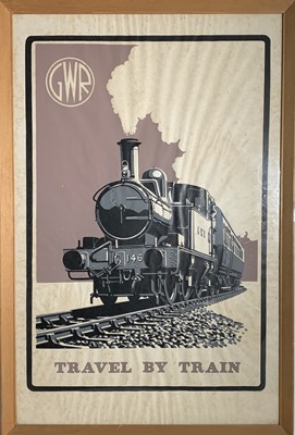 Lot 1496 - A Don Breckon GWR Travel by Train poster, 76 X...