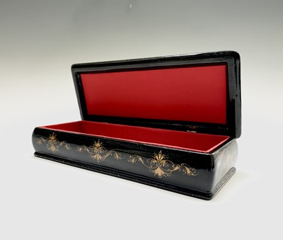 Lot 435 - Three Russian lacquered boxes
