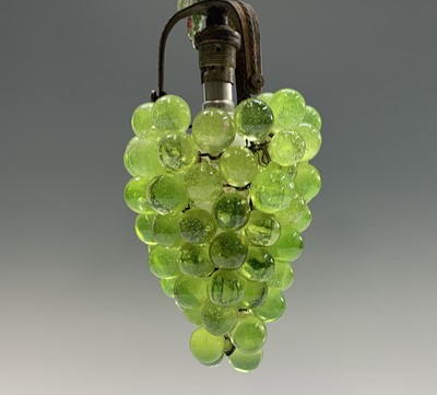 Lot 408 - An early 20th century metal and Murano glass...