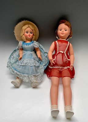 Lot 782 - Circa 1960s Dolls: Lot comprises two dolls in...