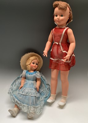 Lot 782 - Circa 1960s Dolls: Lot comprises two dolls in...