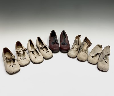 Lot 2836 - Five pairs of charming 1940s unworn children's...