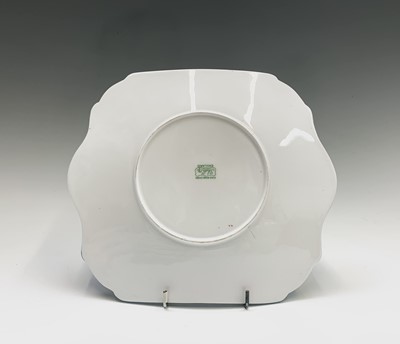 Lot 1115 - A Shelley 'Crochet' pattern tea service,...