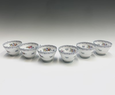 Lot 1115 - A Shelley 'Crochet' pattern tea service,...