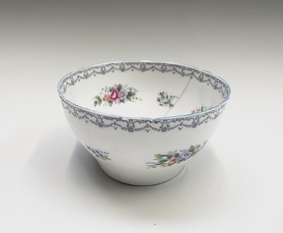 Lot 1115 - A Shelley 'Crochet' pattern tea service,...
