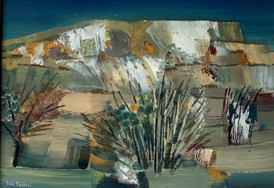 Lot 1041 - Eric PATTON (1925-2004) Hill, Andalusia Oil on...