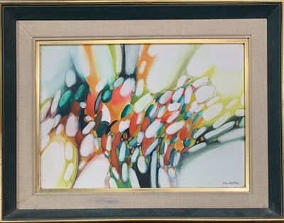 Lot 1042 - Eric PATTON (1925-2004) Expanding Forms Oil on...