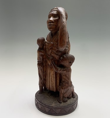 Lot 452 - A Zimbabwe carving by Francis Chingono 39cm...