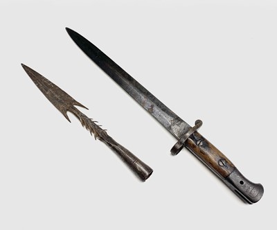 Lot 451 - A British 1903 pattern bayonet, length 42cm...