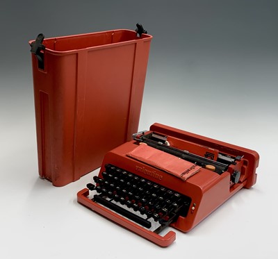 Lot 485 - A Red Ettore Sottsass for Olivetti 'Valentine'...